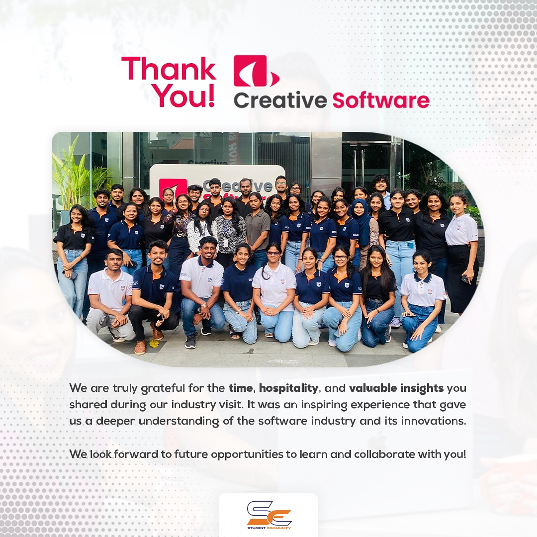 Industry Visit - Creative Software